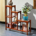 Natural Solid wood flower stand